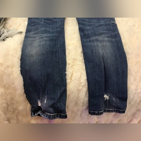 EUNINA- size 7 MID RISE girlfriend FRANKIE women’s denim jeans - Picture 2 of 8
